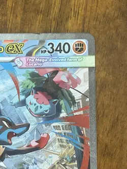 Mega Lucario ex SIR 179/132 Special Illustration Rare Mega Evolutions LP Pokemon - Image 5