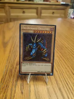 Tri-Horned Dragon LOB-EN000 Legend of Blue Eyes White Dragon Unlimited - Image 1