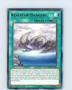 Yu-Gi-Oh TCG Realm Of Danger! MP19-EN140 1st Edition Regular Rare Card NM - Image 1