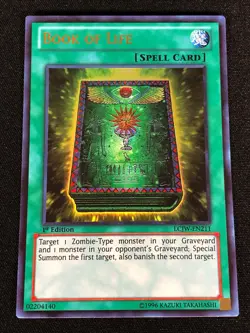 Yugioh Book of Life LCJW-EN211 1ST Ultra (NM) - Image 1
