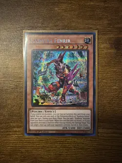 Yu-Gi-Oh! MP23-EN163 Kashtira Fenrir (1st Edition) Secret Rare, NEAR MINT - Image 1