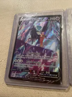 3 Card Pokemon Card Lot. Calyrex V, Charizard V, And Espeon Deoxys Gx - Image 4