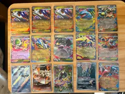 Pokemon Mega Evolutions Illustration Rare Lot of 15 IR-Full Art Cards. - Image 1