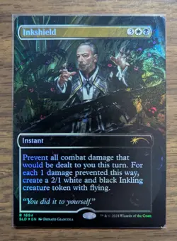 MTG Inkshield Rainbow Foil from Secret Lair Drop LP QUANTITY 1 = 1 CARD - Image 4