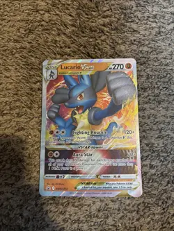 Lucario VSTAR SWSH214 Jumbo Cards Holo - Image 1