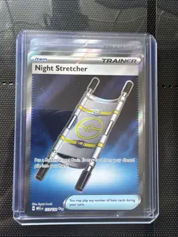 Pokemon TCG Night Stretcher Trainer 173/132 mega Evolution Card Nm - Image 1