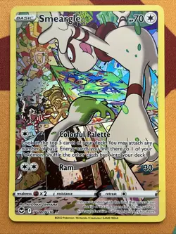 Pokemon Card - Smeargle - Trainer Gallery Holo (TG10/TG30) Silver Tempest NM - Image 1