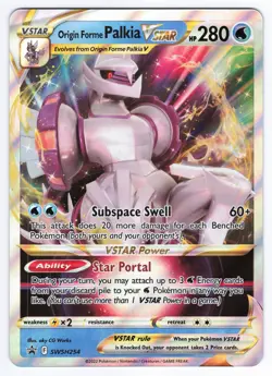 JUMBO Pokemon Card Origin Forme Palkia VSTAR SWSH254 Oversized Promo - Image 1