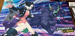 Pokemon Trading Card Game Champions Path Premium Play Mat RARE - Image 1