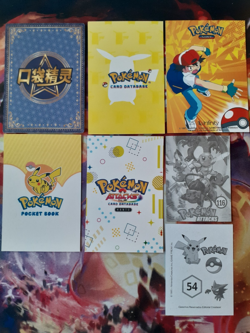 Horsea Fan Art Bundle of 7 Cards + Stickers NOT Official Pokemon PL-NM - Image 2