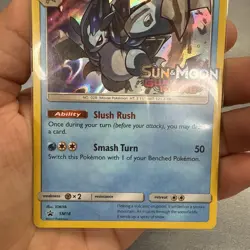 Alolan Sandslash SM18 Promo SM Promos Stamped Pokemon Card - Image 3