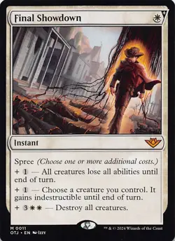 Final Showdown M Outlaws of Thunder Junction 11 NM - Image 1