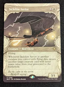 MTG - Jackdaw Savior SHOWCASE -Bloomburrow - Pack Fresh!! - Image 1