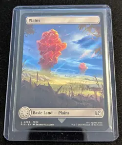 MTG - x2 Plains #294 -Final Fantasy - Pack Fresh!! - Image 2