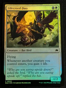 MTG - Lifecreed Duo FOIL - Bloomburrow - Pack Fresh!! - Image 1