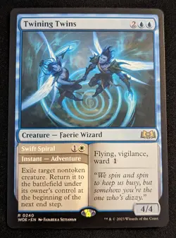 MTG - Twining Twins Swift Spiral Wilds of Eldraine - Pack Fresh!! - Image 1