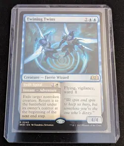 MTG - Twining Twins Swift Spiral Wilds of Eldraine - Pack Fresh!! - Image 2