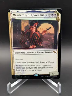 Massacre Girl, Known Killer (Showcase) (Invisible Ink) Murders at Karlov... - Image 1