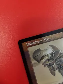 MTG *FOIL* Palladium Myr (Retro Frame) WPN Promo. LP or better. Magic. - Image 2