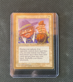 MTG Land Tax 1996 Michael Loconto 4th Edition World Championship Decks LP/MP - Image 2