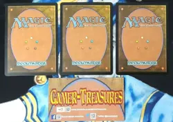 Island MTG Zendikar Full-Art Common Land Original Zenikar Slightly Played x3 Zi2 - Image 3