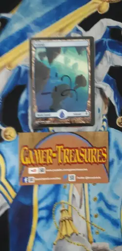 Island MTG Zendikar Full-Art Common Land Original Zenikar Slightly Played x3 Zi2 - Image 5