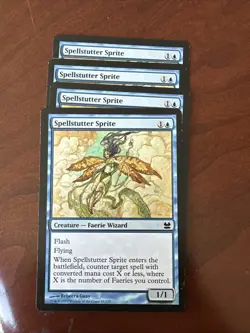 Spellstutter Sprite Modern Masters Regular Pauper Legacy X 4 - Image 1