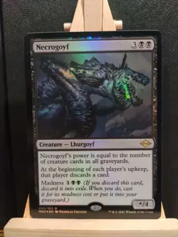 Necrogoyf FOIL - Modern Horizons - Rare - NM (see pics) MTG - Image 1