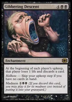 Gibbering Descent ~ Future Sight [ Excellent ] [ Magic MTG ] - Image 1