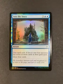 Into the Story - Foil - Throne of Eldraine - Magic the Gathering - MTG - Image 1