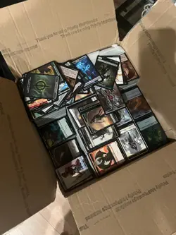 500 MTG Magic the Gathering Tokens Lot w/ valuable mid vintage tokens unsearched - Image 1