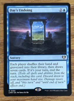 MTG Commander Masters, Day's Undoing - Image 1