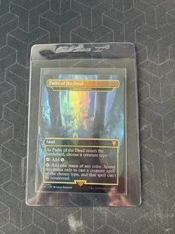Paths Of The Dead - Cavern Of Souls - MTG LTC M 0362 Borderless Foil NM - Image 3