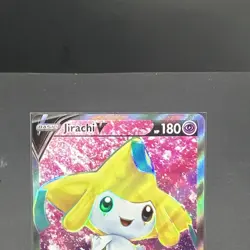 Pokemon Jirachi v TCG Full Art Holo Card Sword & Shield Astral Radiance 170/189 - Image 3