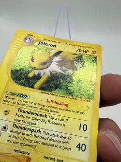 2003 Pokemon TCG - Jolteon H12/H32 Skyridge Holo - Image 4