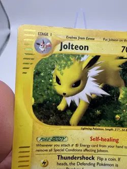 2003 Pokemon TCG - Jolteon H12/H32 Skyridge Holo - Image 5