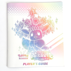 Pokemon TCG ETB Players Guide Book Scarlet & Violet Prismatic Evolutions - Image 1