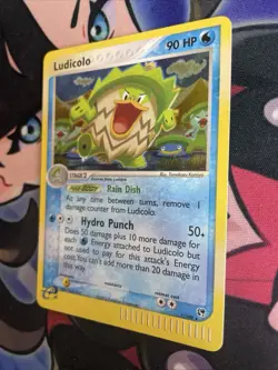 Pokemon TCG Holo Ludicolo Sandstorm 7/100 Ungraded LP - Image 3