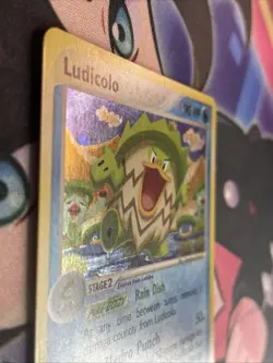 Pokemon TCG Holo Ludicolo Sandstorm 7/100 Ungraded LP - Image 4