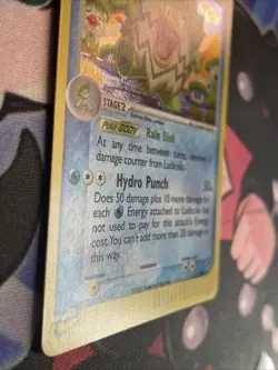 Pokemon TCG Holo Ludicolo Sandstorm 7/100 Ungraded LP - Image 5