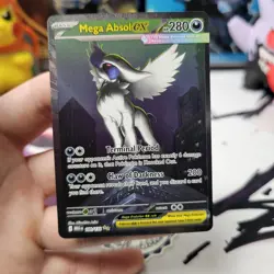 Pokemon TCG Mega Evolution Mega Absol EX SIR 180/132 - ENGLISH NM PACK FRESH - Image 4
