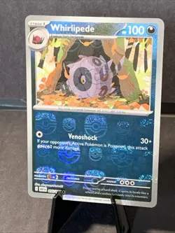 Pokemon TCG Whirlipede (Master Ball Pattern) 055/086 Sv: Black Bolt Holo NM/M - Image 1