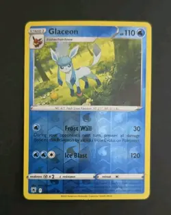 Pokemon TCG Glaceon Sword & Shield Astral Radiance 038/189 Reverse Holo Rare - Image 1