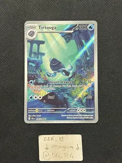 Pokemon Black Bolt - Tirtouga - 106/086 - Illustration Art Rare - MINT - Image 1