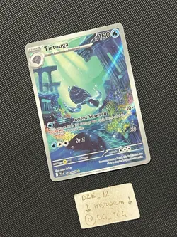 Pokemon Black Bolt - Tirtouga - 106/086 - Illustration Art Rare - MINT - Image 3
