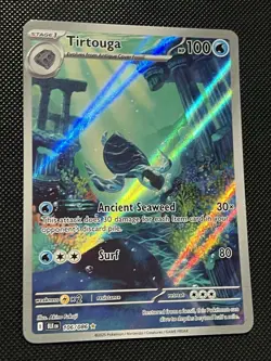 Pokemon Black Bolt - Tirtouga - 106/086 - Illustration Art Rare - MINT - Image 5