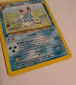 Azumarill - 2/111 Neo Genesis Holo 1st Edition Rare Vintage (2000) Pokemon TCG - Image 4