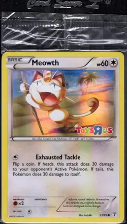 Meowth 53/83 Toys R US Generations Sealed Stamped Promo Pokemon TCG - Image 1