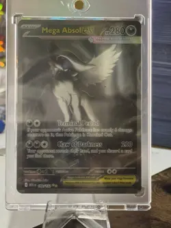 Pokemon TCG Mega Evolution MEGA ABSOL EX SIR 180/132 Mint Special Illustration - Image 1