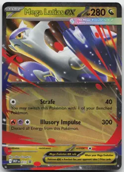 Mega Latias Ex #11 Black Star Promo Pokemon TCG Near Mint - Image 1